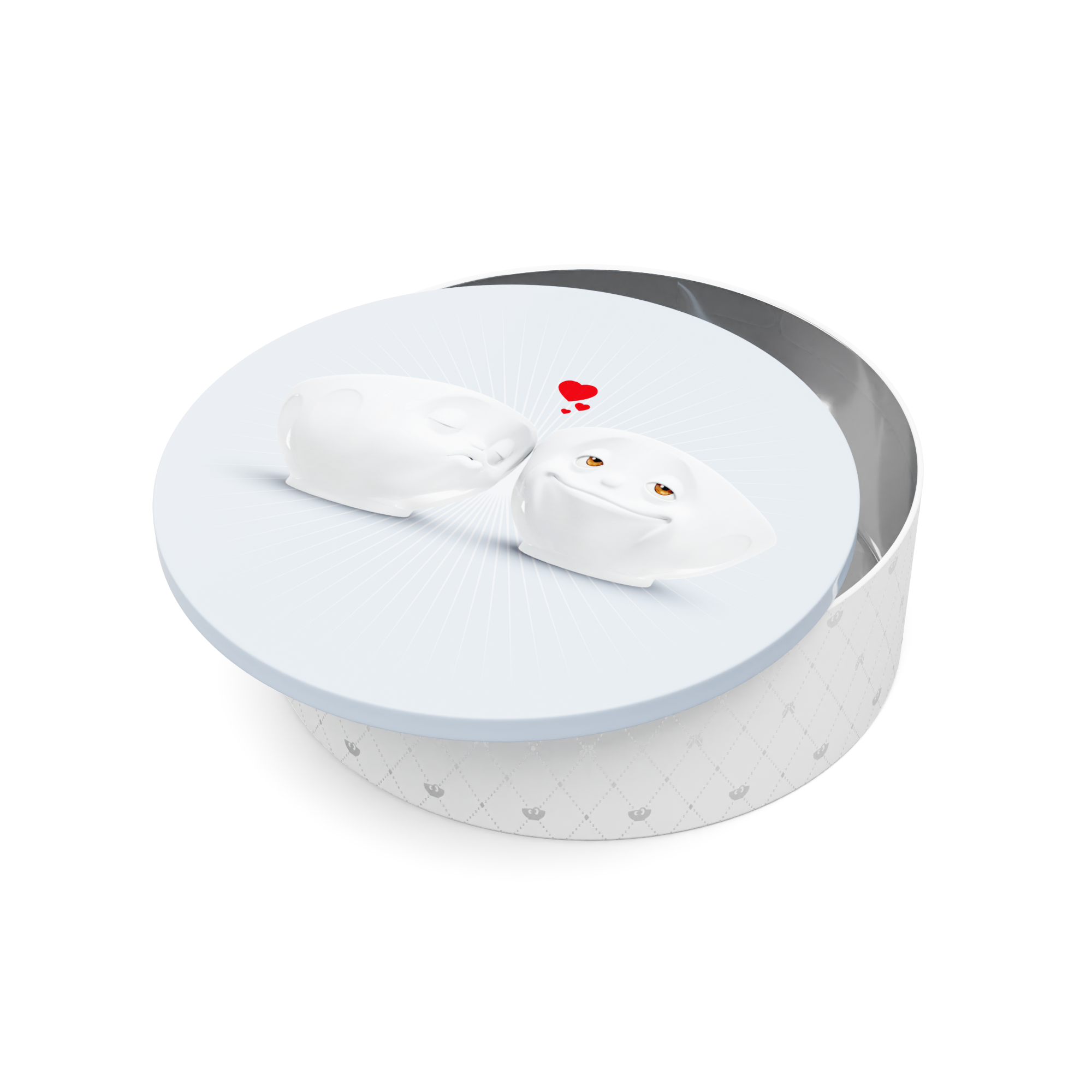 At 85 Oz capacity, the "Sweet Life" tin box is part of the home decoration line from FIFTYEIGHT PRODUCTS. Perfect for for storing all those cookies, biscuits, beautiful memories from the last vacation and little needful things around the house. Made in Germany according to environmental guidelines.