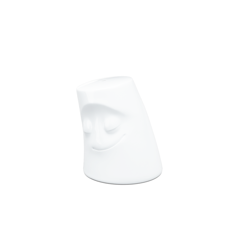 The seasoning cuddler is 2.9 inches tall with a 1.7 inch diameter. Our Seasoning Cuddler CUDDLY is for salt, and our Seasoning Cuddler COZY is for pepper. Made in Germany according to environmental and social guidelines. 
