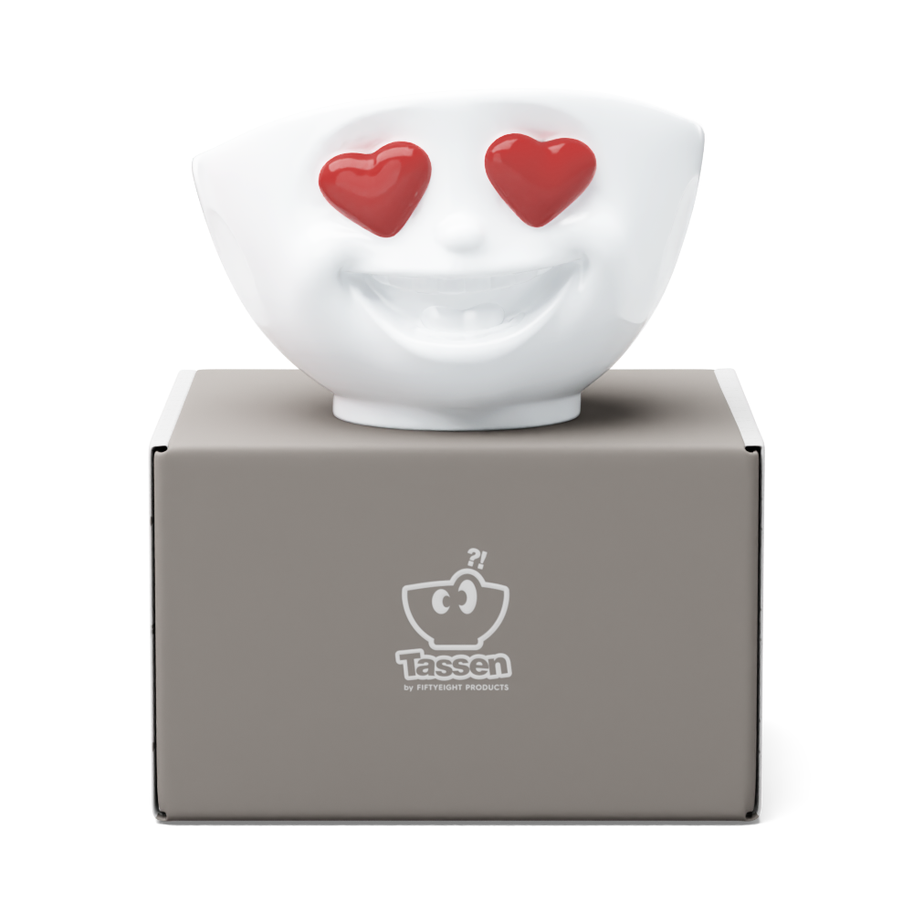 16 Oz. Bowl, Heartful Face, SPECIAL EDITION