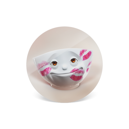 Heat resistant trivet from the fun family of household products. Crafted from resopal with a 7.5 inch diameter. Made in Germany according to environmental standards.