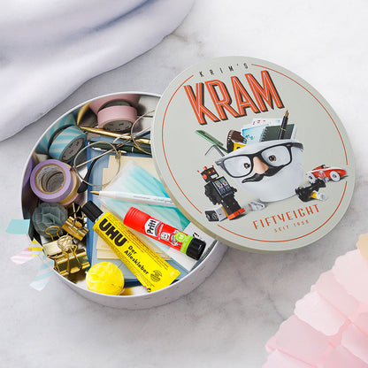 Tin Box "Nick's Knacks" Vintage Edition