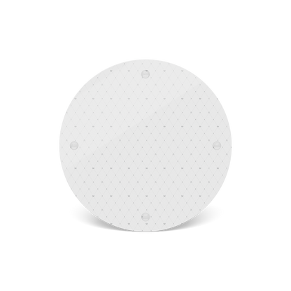 Heat resistant trivet from the fun household family of products. Crafted from resopal with a 7.5 inch diameter. Made in Germany according to environmental standards.